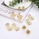 Pairs Clip On Drop Earrings Set Leaf Round Trapezoid Square Rectangle Geometric Clipon Earrings-Non Piercing Dangle Earrings Pairs Clip On Drop Earrings Set Leaf Round Trapezoid Square Rectangle Geometric Clipon Earrings-Non Piercing Dangle Earrings